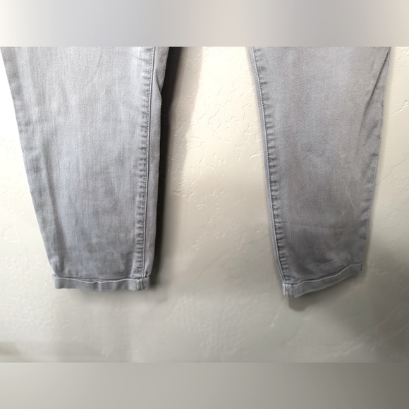 Dear John Jeans Cuffed Twill Knit Denim Trousers Storm Gray SZ 28 - Picture 8 of 16